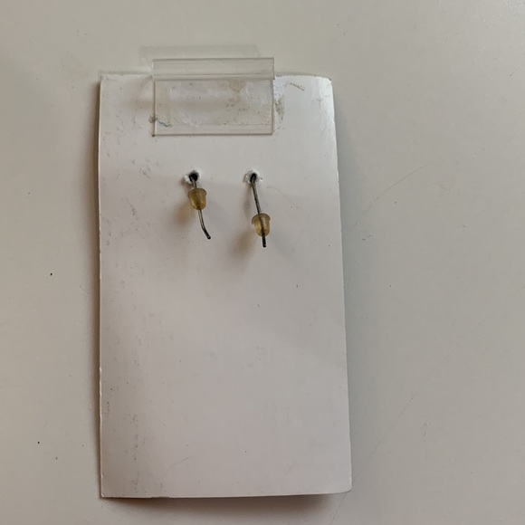 Spade and Heart drop Earrings - Picture 2 of 2